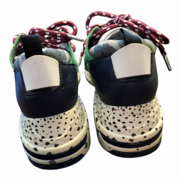 Steve Madden Women's Cliff Sneakers In Green Camo - Size 8.5 - Picture 3 of 6